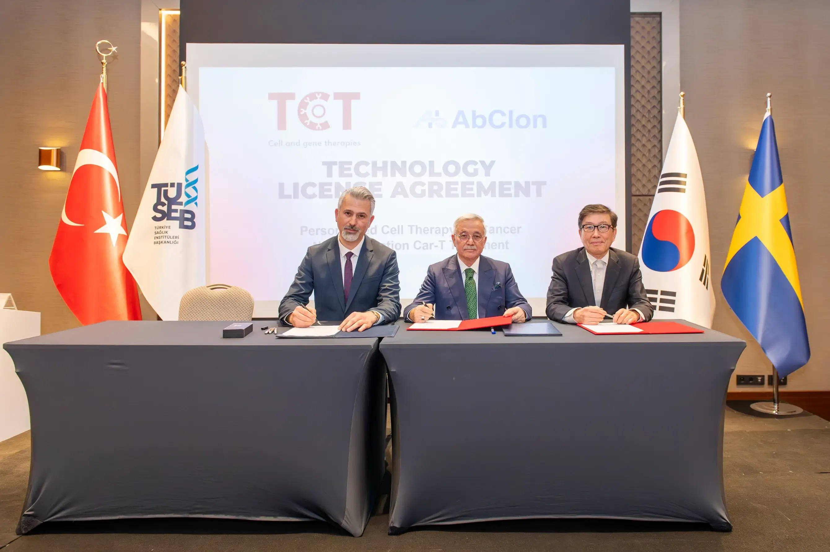 TCT Saglik - AbClon Technology License Agreement (1/12)